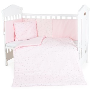 Bedding set 6pcs 60/120 NOOK pink