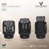 Scaun auto GTS 40-150cm gri  carbune