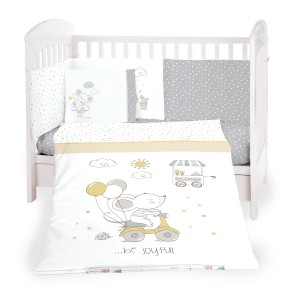 Bedding set 6pcs 60/120 Joyful Mice