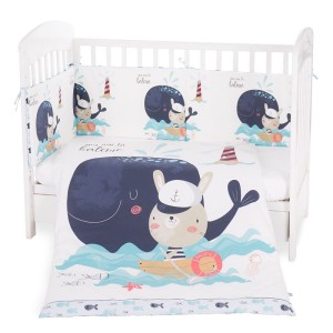 Bedding set 6pcs 60/120 Elephant Time